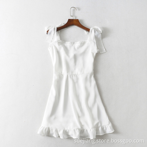 Women Chiffon Sling Short Mini Sexy dress